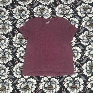 Avia Burgundy Athletic Tee
